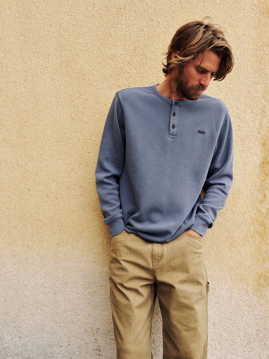 KATIN MESA THERMAL - WASHED BLUE VINTAGE T-SHIRTS KATIN