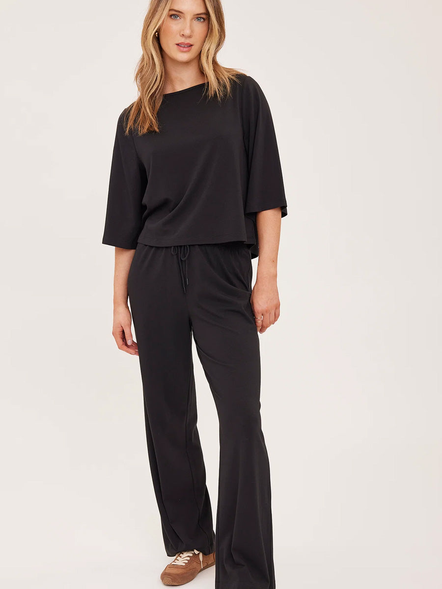 GENTLE FAWN MILO BOTTOM - BLACK PANTS GENTLE FAWN