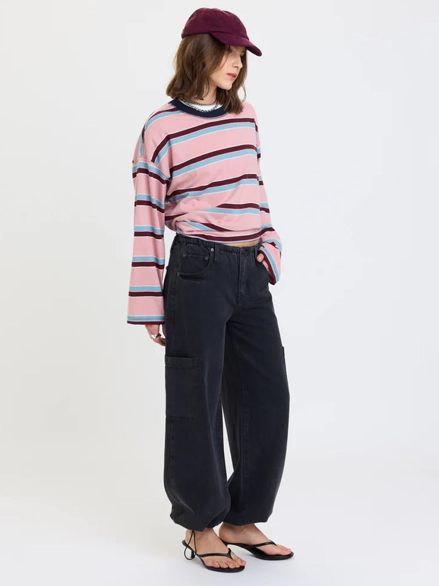 DAZE DENIM MIRAGE MID RISE CARGO HAREM PANT - ECLIPSE JEANS DAZE DENIM