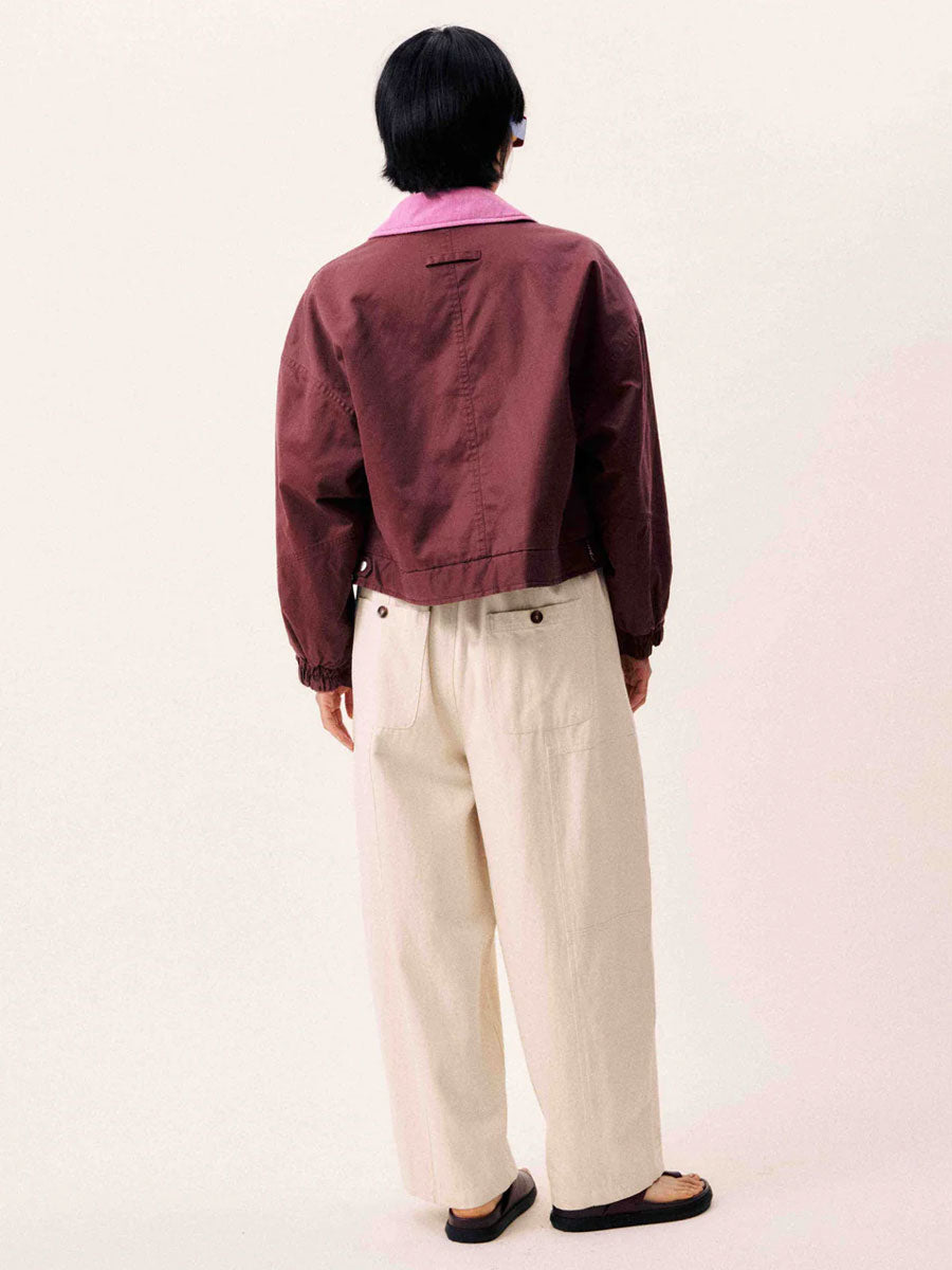 FRNCH MIRALINE PANT - CREME PANTS FRNCH