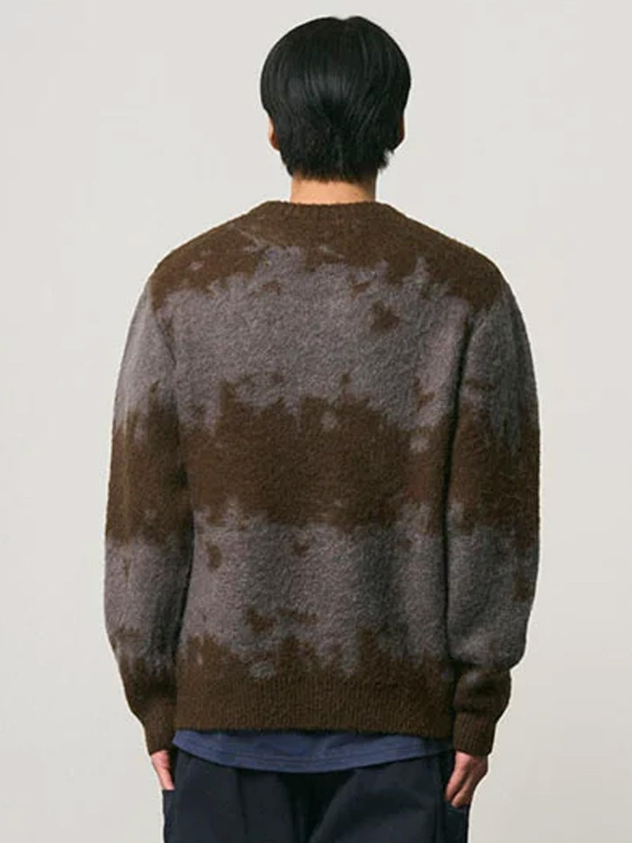 GRAMICCI MOHAIR SPLATTER SWEATER - SLATE SWEATER SWEATERS GRAMICCI
