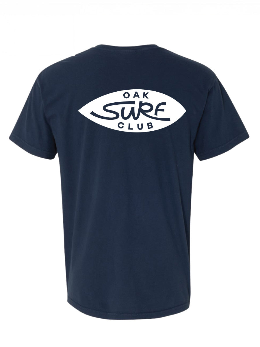 OAK SURF CLUB OG TEE - NAVY/WHITE LOGO T-SHIRTS OAK SURF CLUB