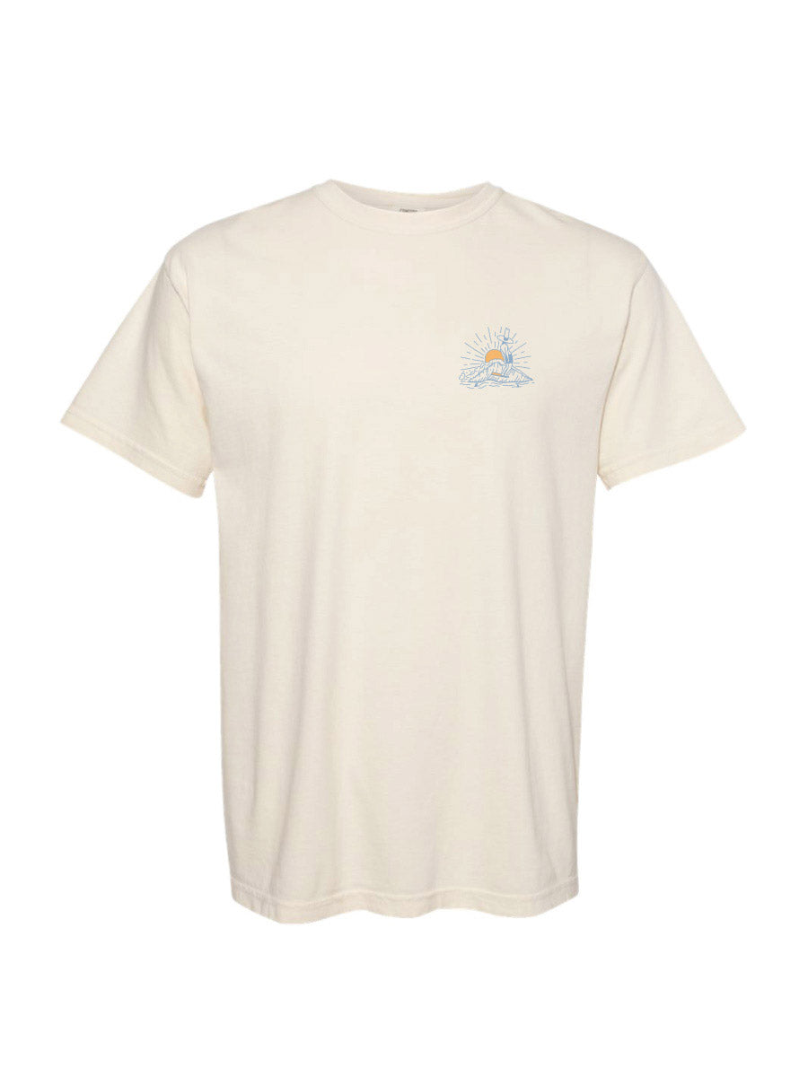 OAK SURF CLUB TEN TOE RODEO TEE - CREAM T-SHIRTS OAK SURF CLUB