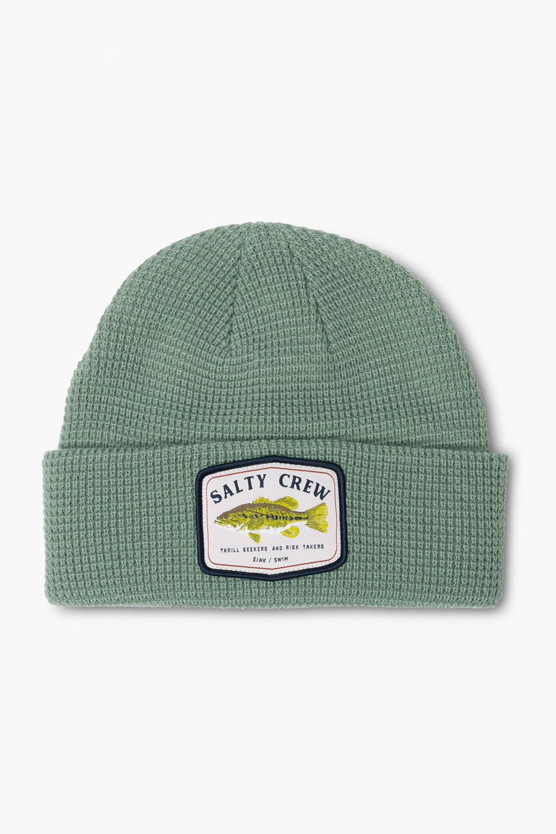 SALTY CREW COASTAL BEANIE - SEA GREEN HAT SALTY CREW   