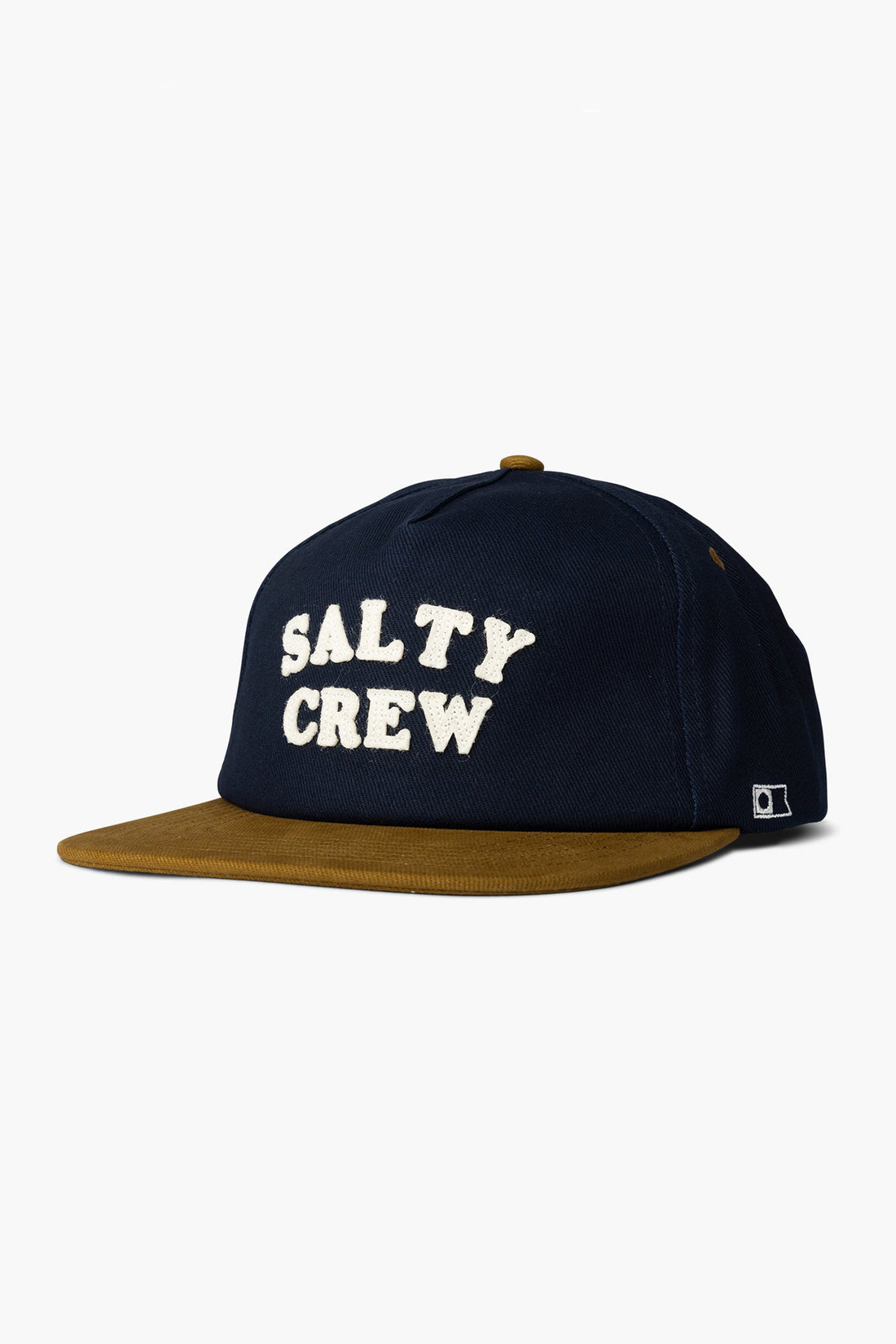 SALTY CREW FIRST MATE 5 PANEL - NAVY/GOLD HAT SALTY CREW   