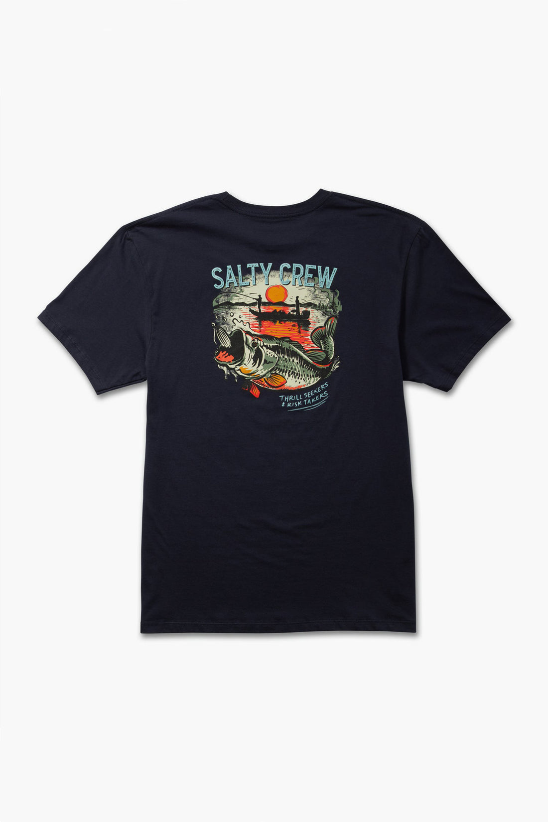 SALTY CREW STRIKER SS TEE - NAVY SHIRT SALTY CREW   