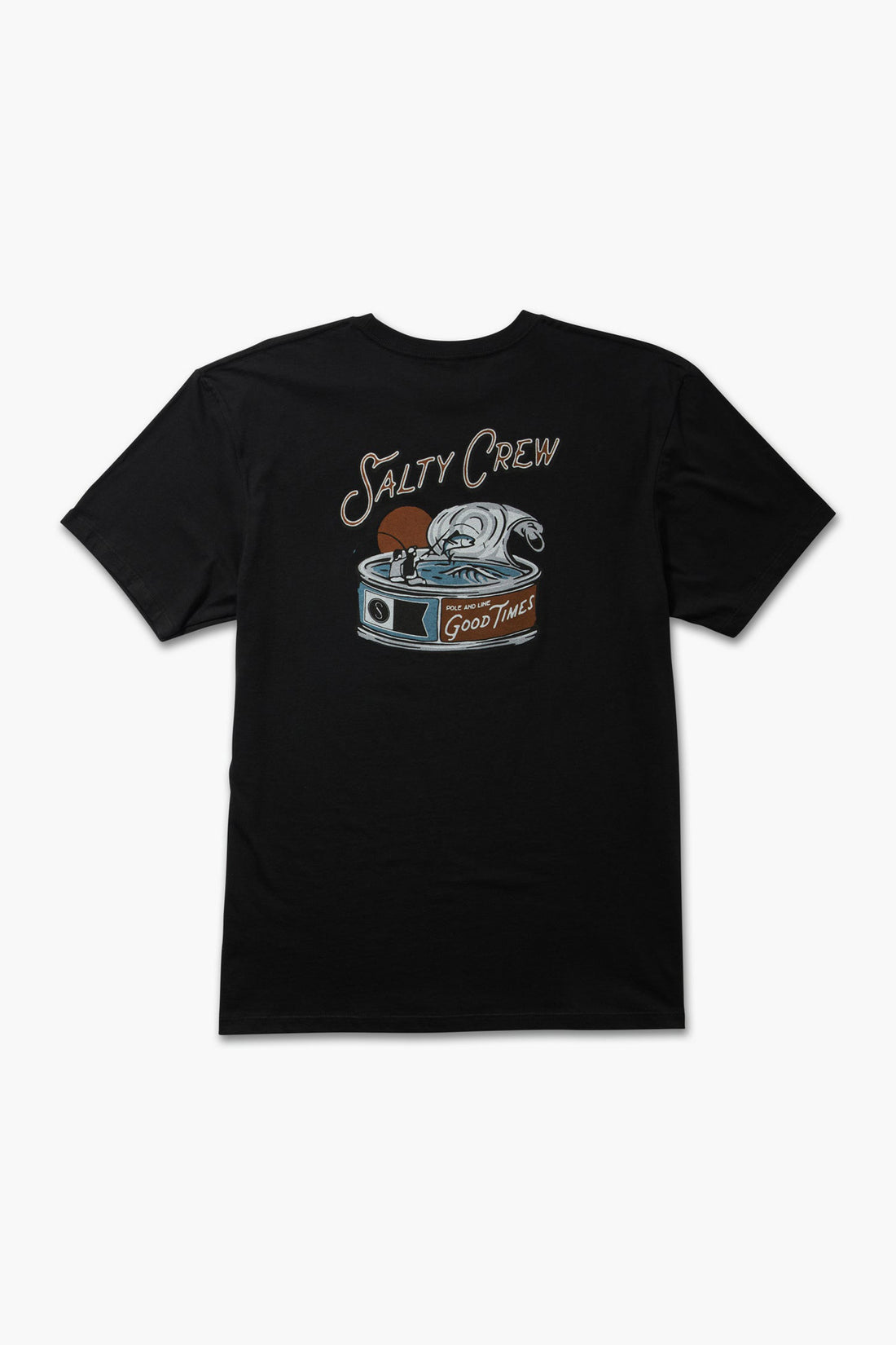 SALTY CREW TUNA CAN SS TEE - BLACK SHIRT SALTY CREW   