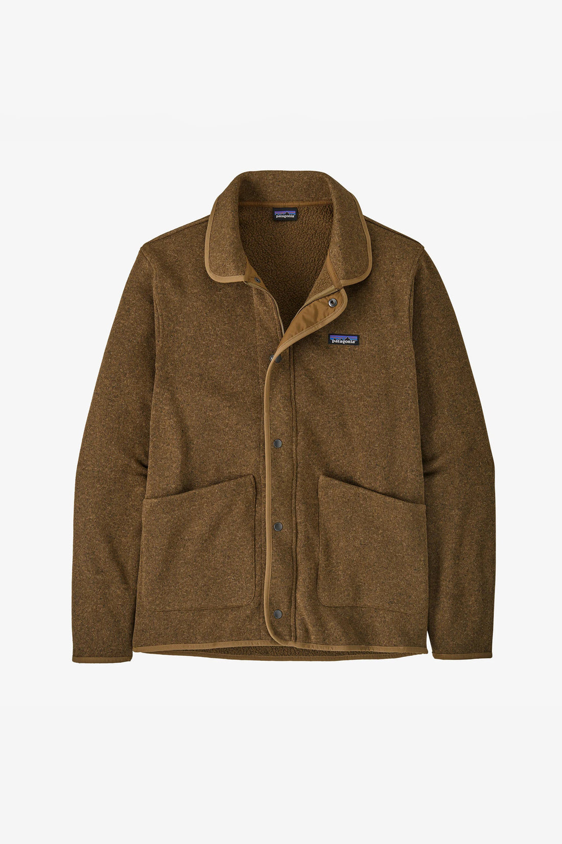 PATAGONIA MENS BETTER SWEATER CHORE COAT - CORIANDER BROWN SWEATER PATAGONIA   