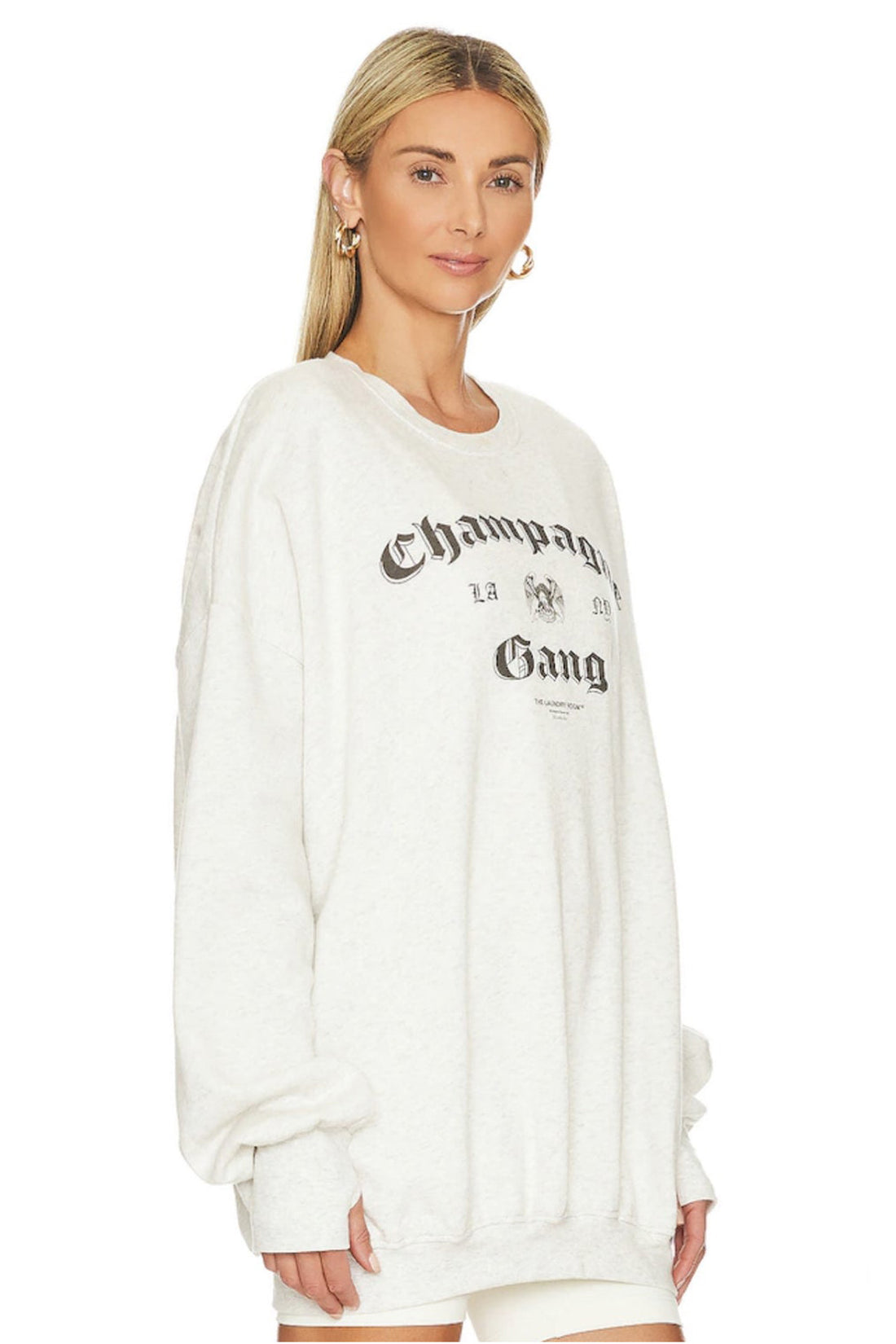 THE LAUNDRY ROOM - CHAMPAGNE GANG JUMPER SWEATER THE LAUNDRY ROOM   