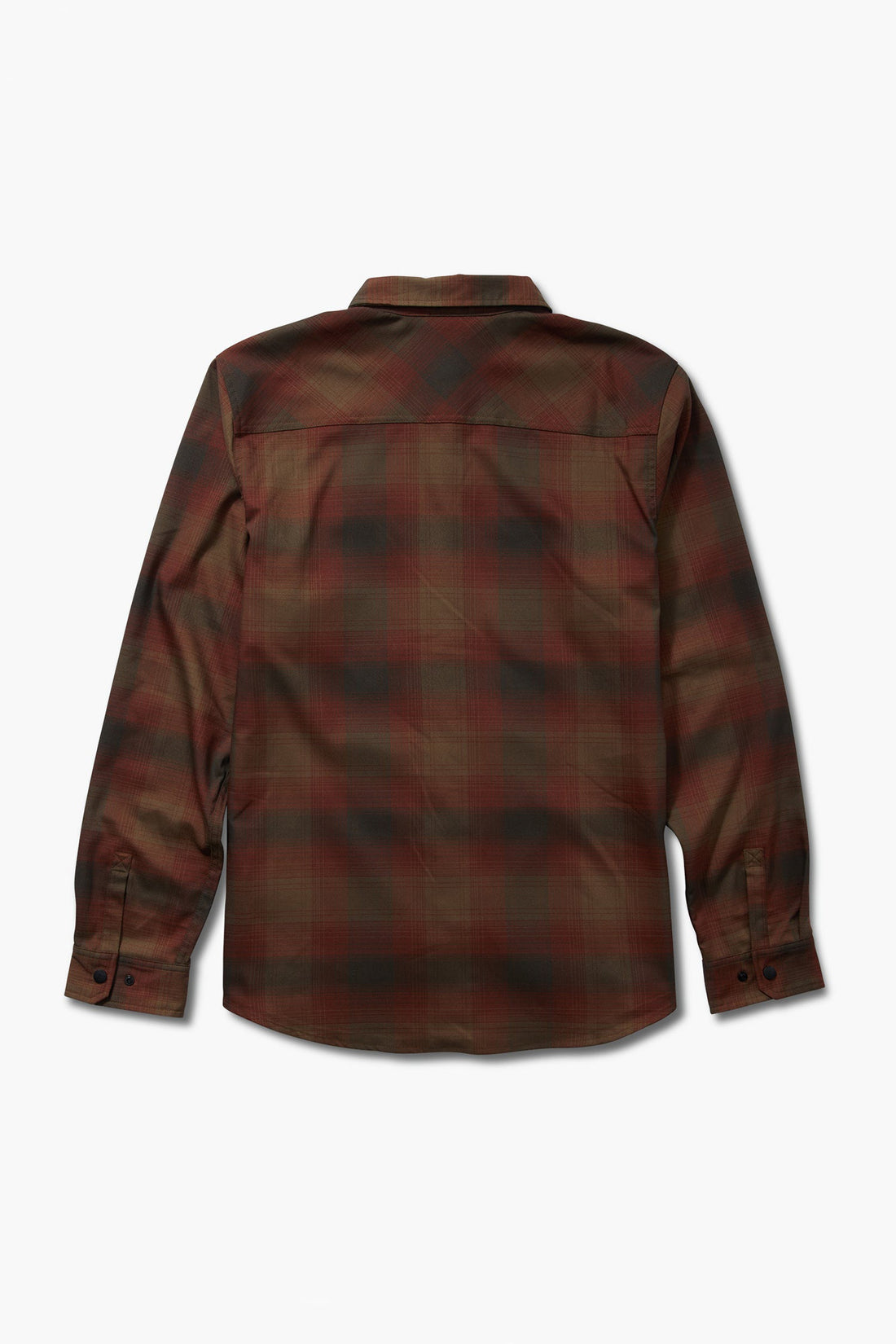 SALTY CREW FATHOM LS TECH FLANNEL - BURGUNDY SHIRT SALTY CREW   