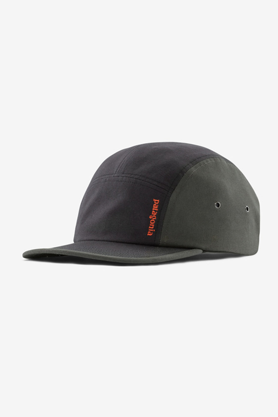 PATAGONIA GRAPHIC MACLURE HAT - TEXT LOGO: INK BLACK HAT PATAGONIA   