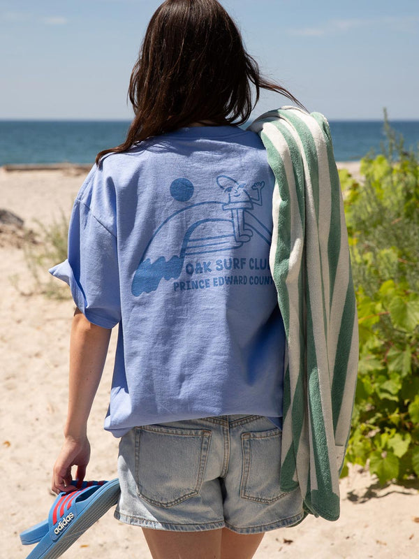 OAK SURF CLUB FINNY TEE - PERIWINKLE T-SHIRTS OAK SURF CLUB