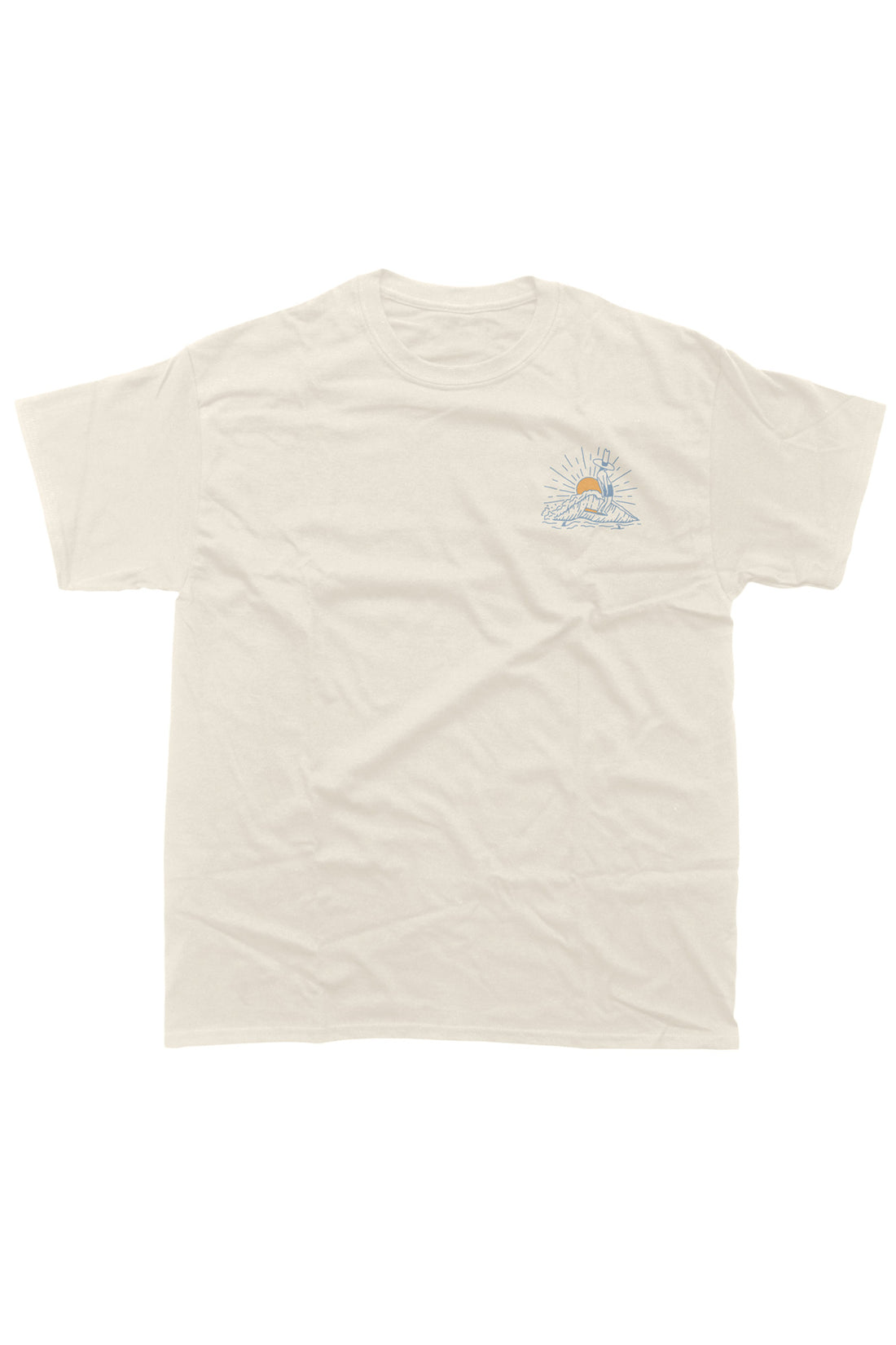 OAK SURF CLUB TEN TOE RODEO TEE - NATURAL TSHIRT OAK SURF CLUB   