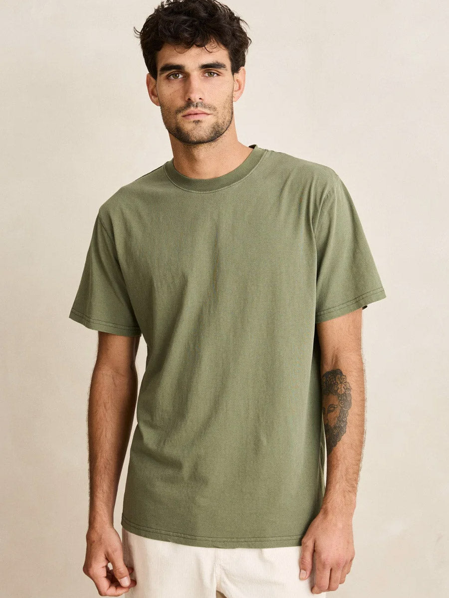 RHYTHM CLASSIC VINTAGE TEE - OLIVE