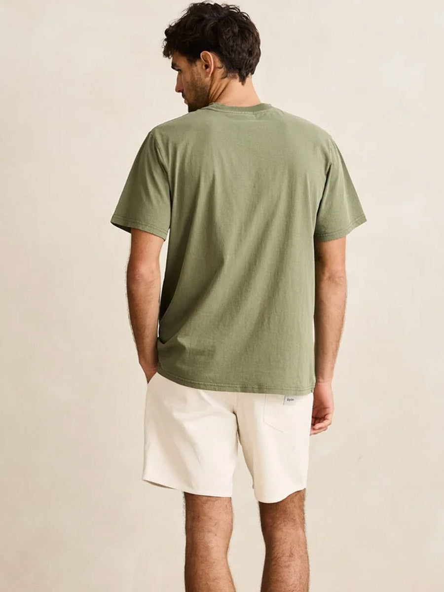 RHYTHM CLASSIC VINTAGE TEE - OLIVE