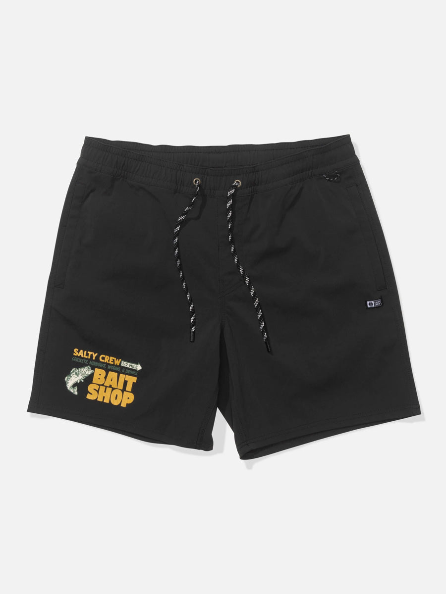 SALTY CREW BAIT SHOP VOLLEY SHORT - PHANTOM SHORTS SALTY CREW