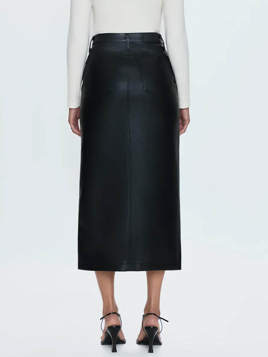 PISTOLA ALICE UTILITY MIDI SKIRT - BLACK SKIRT PISTOLA   