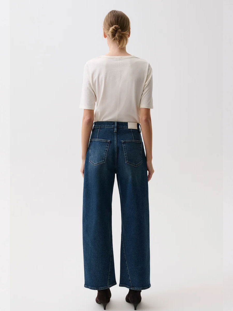 PISTOLA KYRA HIGH RISE BOWED WIDE ANKLE PANT - COSMIC JEANS PISTOLA