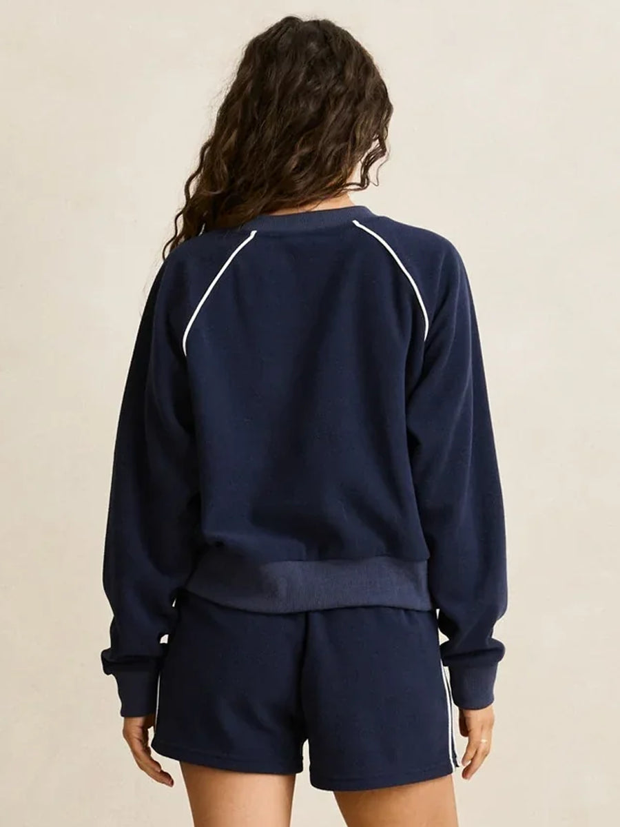 RHYTHM PIPE POLAR CREWNECK - OCEAN SWEATERS RHYTHM