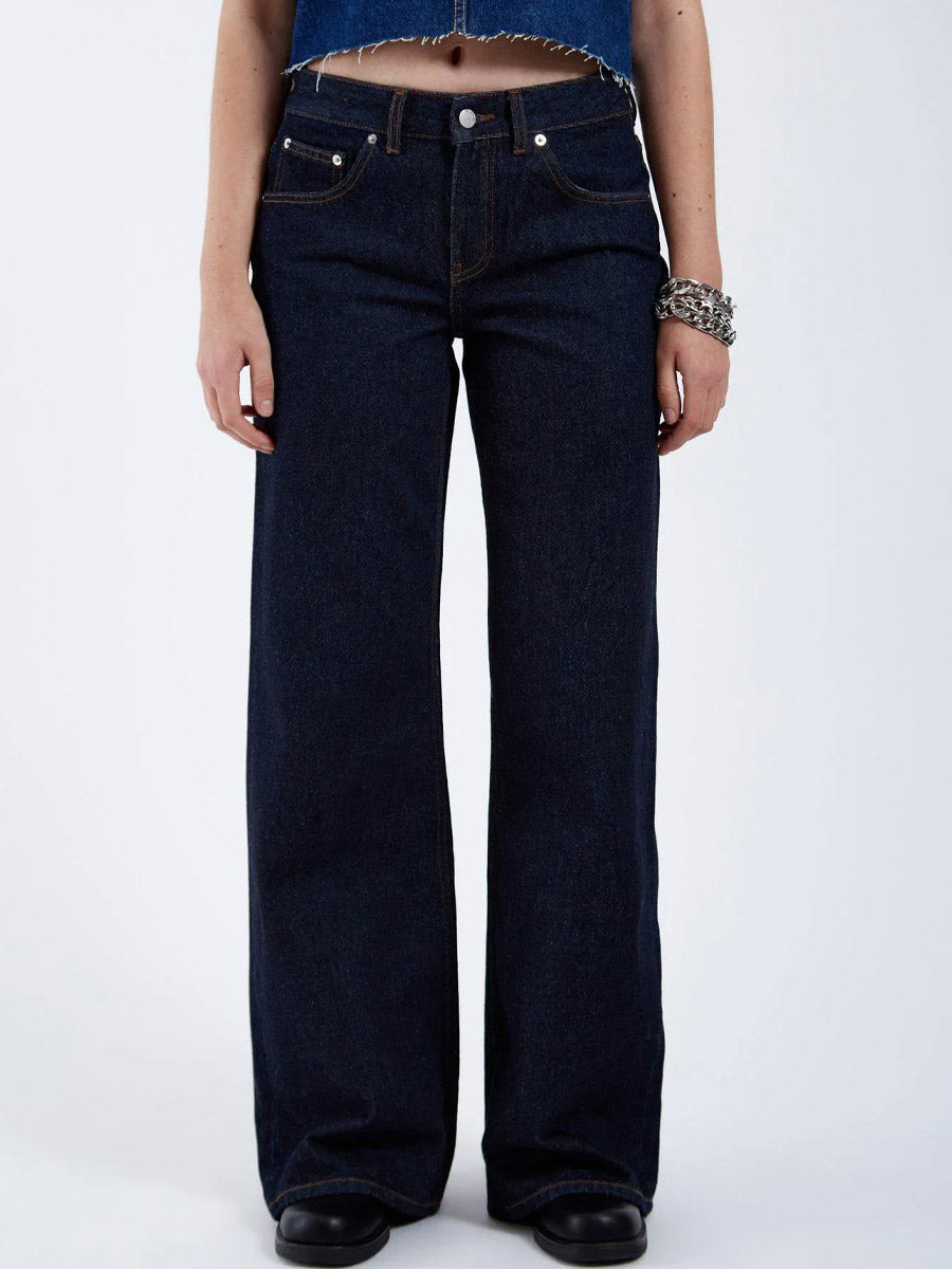 DR DENIM RHUE JEAN - STREAM RINSE JEANS -