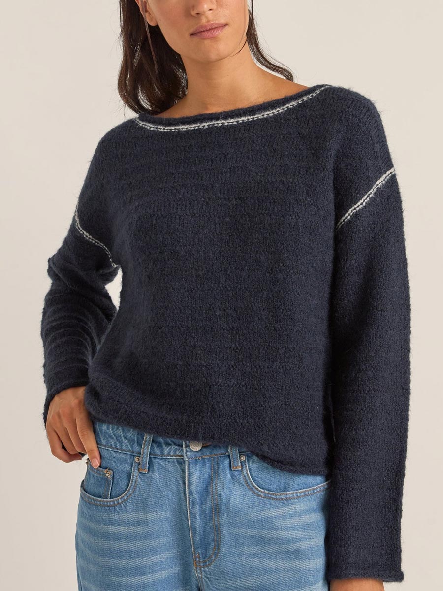 RHYTHM BAKLAVA KNIT SWEATER RHYTHM   