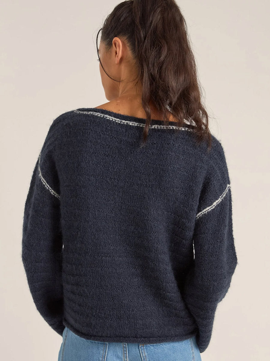 RHYTHM BAKLAVA KNIT SWEATER RHYTHM   