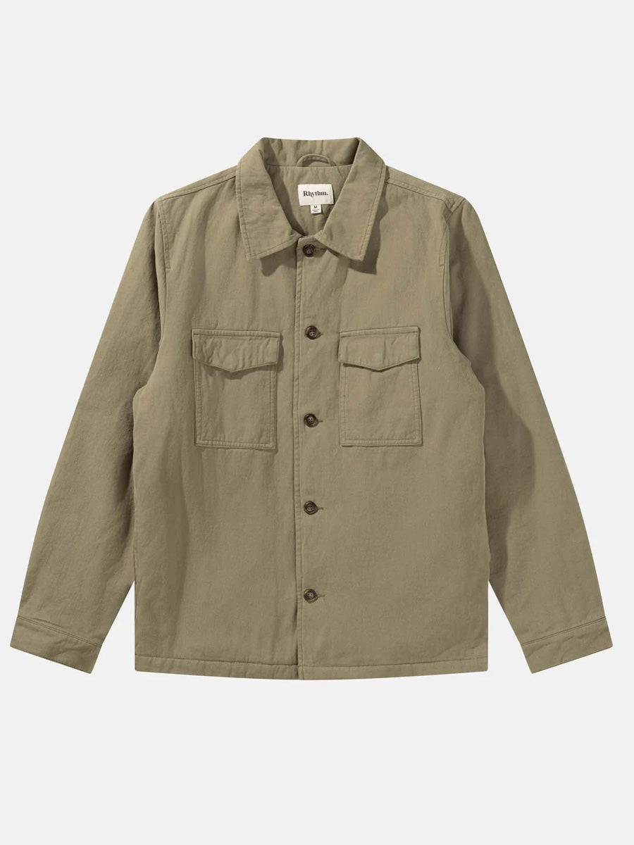 RHYTHM INSULATED OVERSHIRT - FATIGUE SHIRT JACKET RHYTHM   