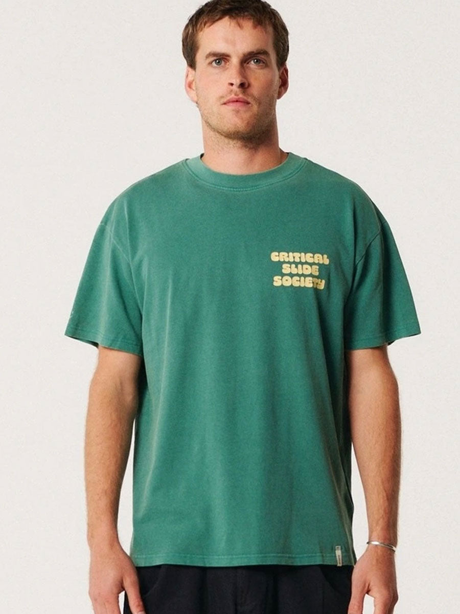 CRITICAL SLIDE SABBATICAL TEE - BOTTLE GREEN