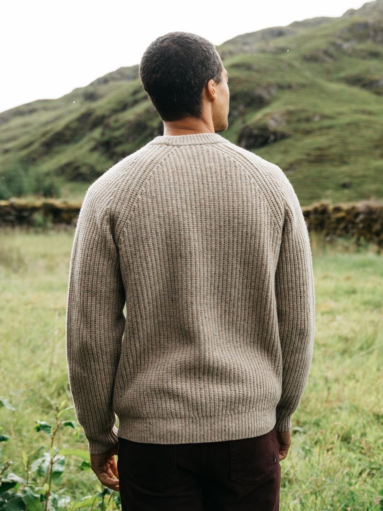 FINISTERRE MORA JUMPER - OATMEAL SWEATER FINISTERRE   