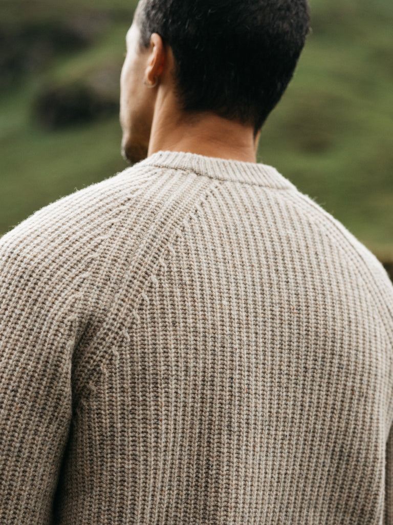 FINISTERRE MORA JUMPER - OATMEAL SWEATER FINISTERRE   