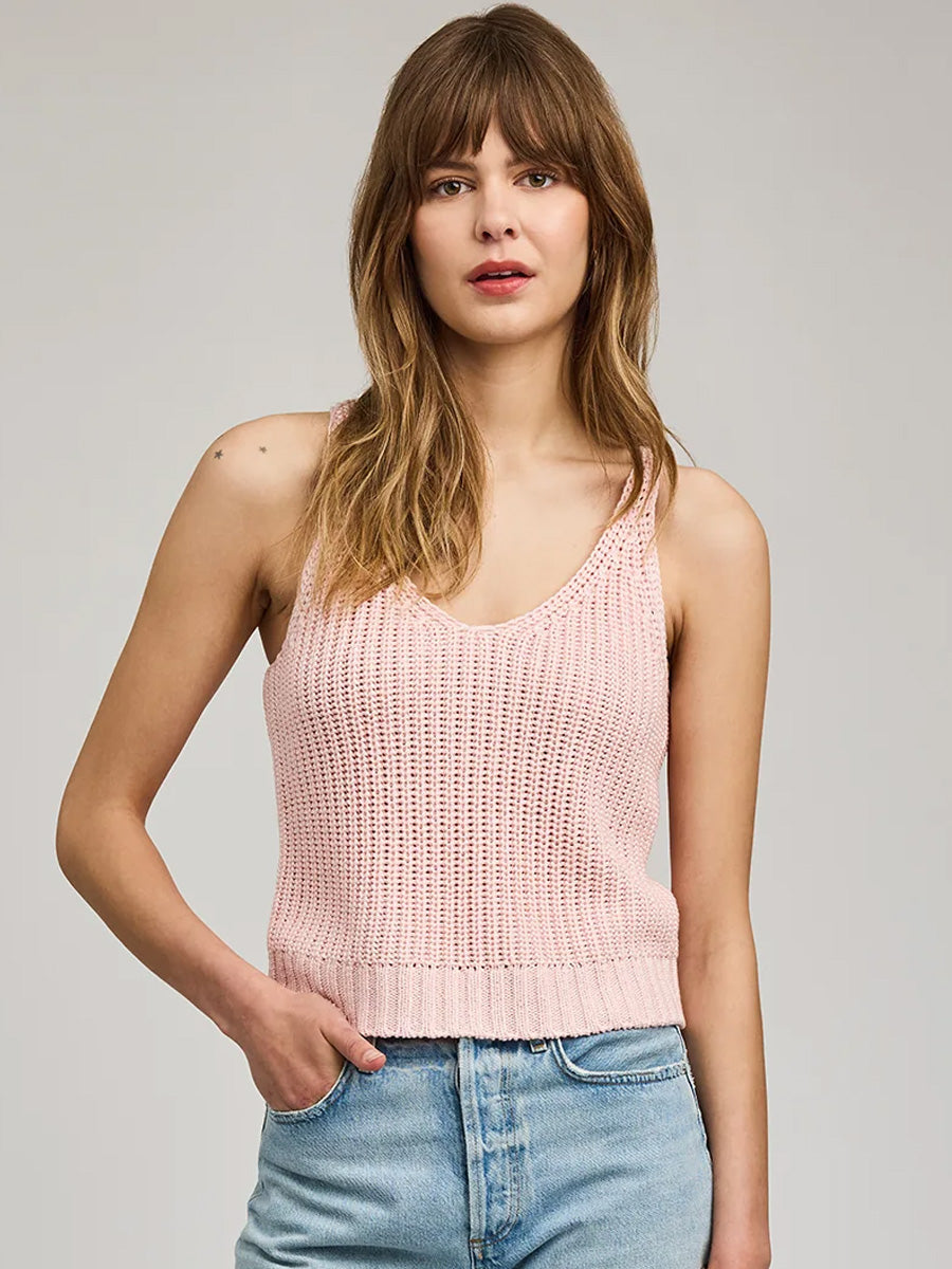 GENTLE FAWN LIZZIE TOP - SEASHELL PINK TANK TOPS GENTLE FAWN