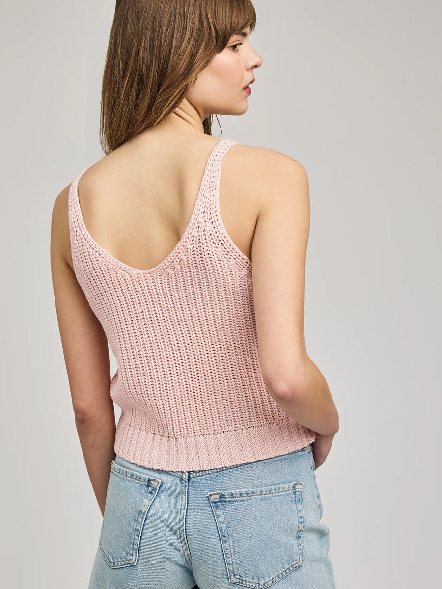 GENTLE FAWN LIZZIE TOP - SEASHELL PINK TANK TOPS GENTLE FAWN