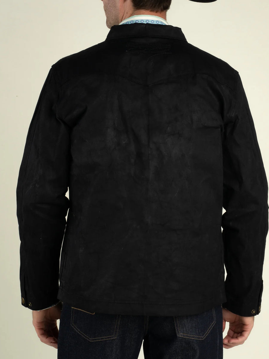 SENDERO RANCHO WAXED JACKET - BLACK JACKETS SENDERO