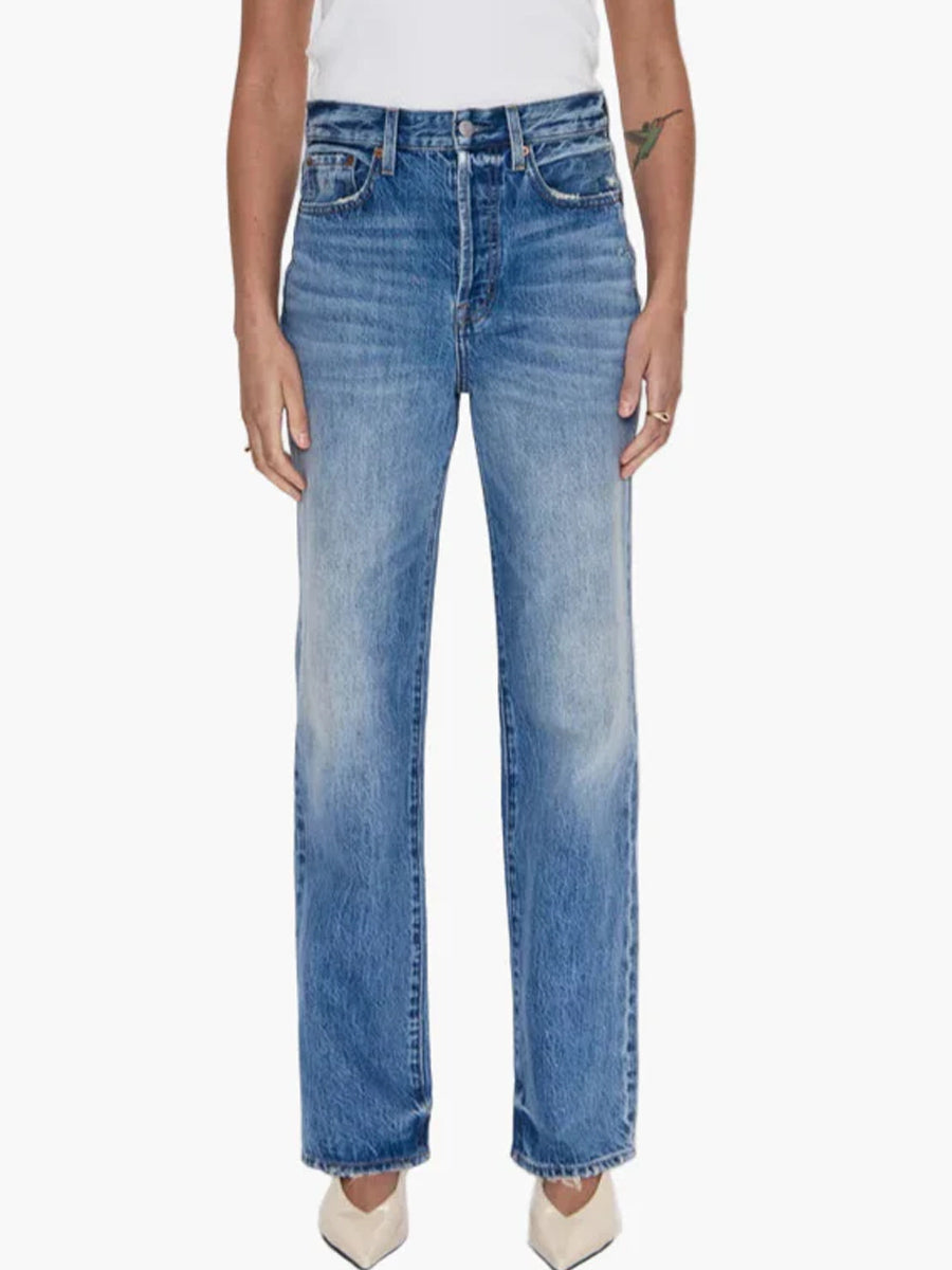 PISTOLA CASSIE SUPER HIGH RISE STRAIGHT JEAN - SERPENTINE VINTAGE JEANS PISTOLA