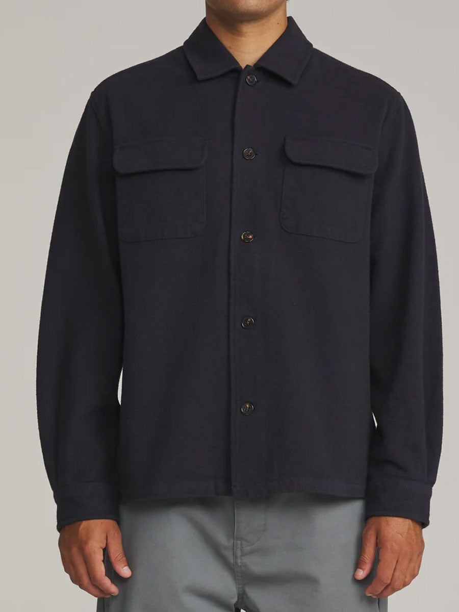KATIN SHILOH FLANNEL - NAVY SHIRTS KATIN