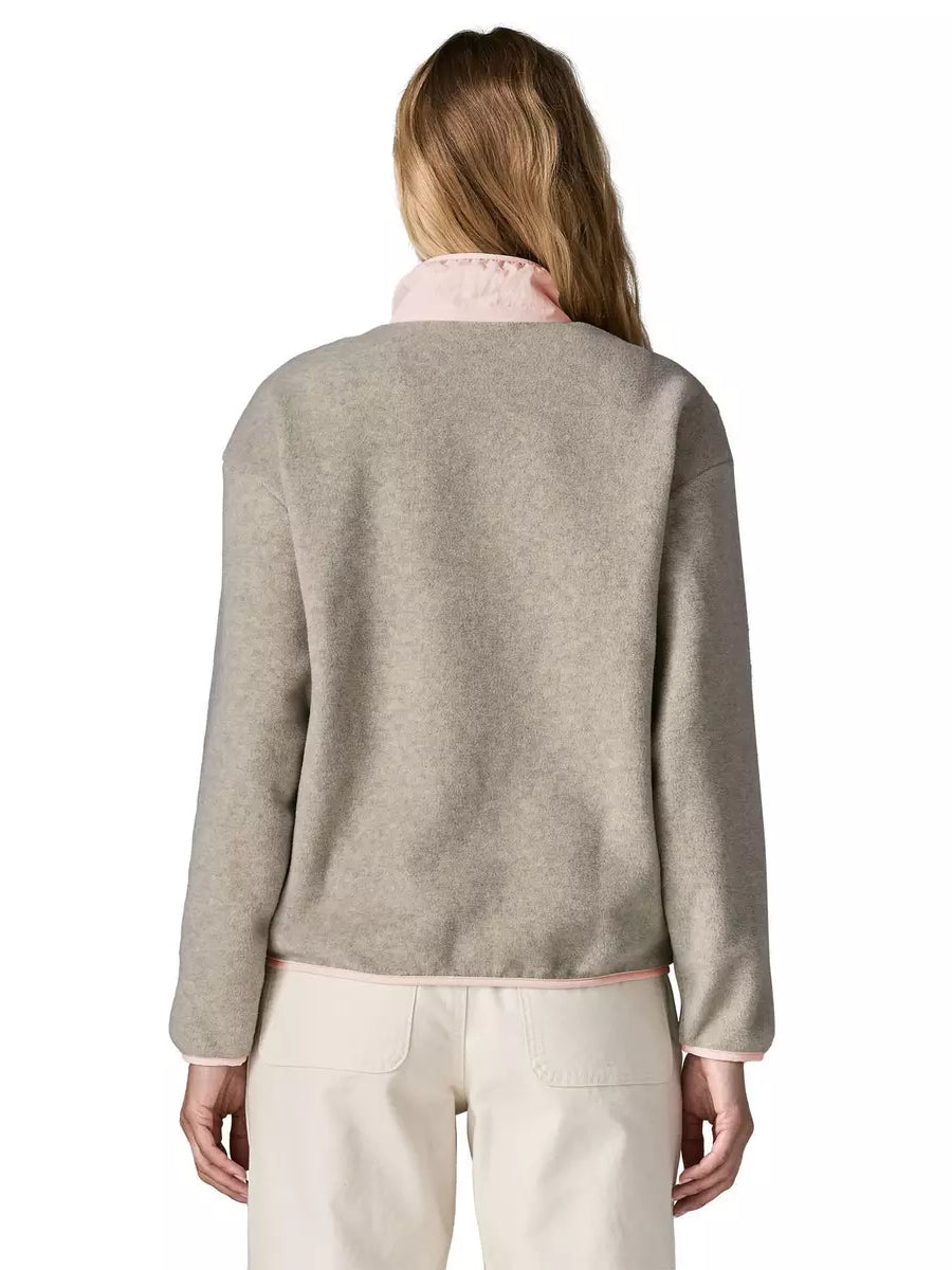PATAGONIA SYNCHILLA JACKET - OATMEAL HEATHER WITH PINK FROST | OAK CLOTHING CO.