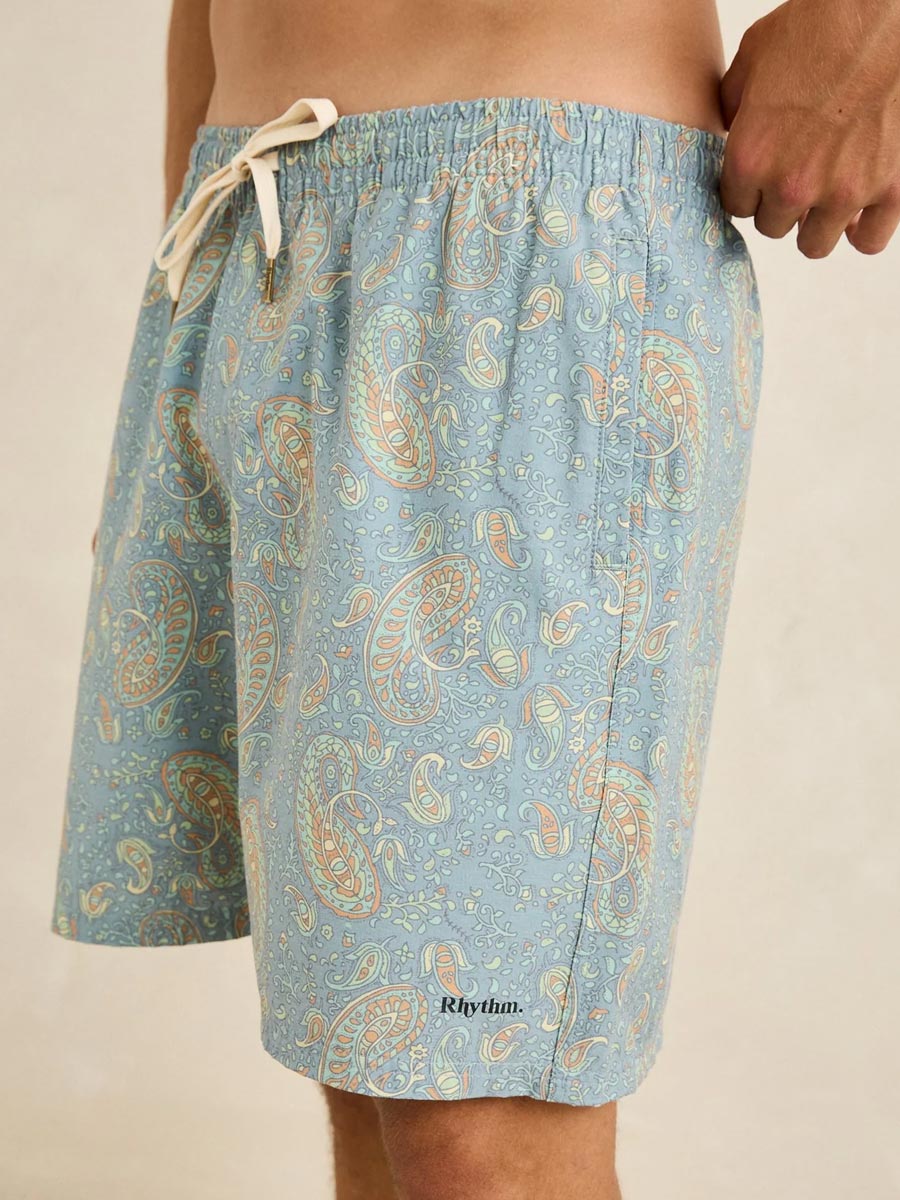 RHYTHM TALLY PAISLEY BEACH SHORT - PACIFIC SHORTS RHYTHM