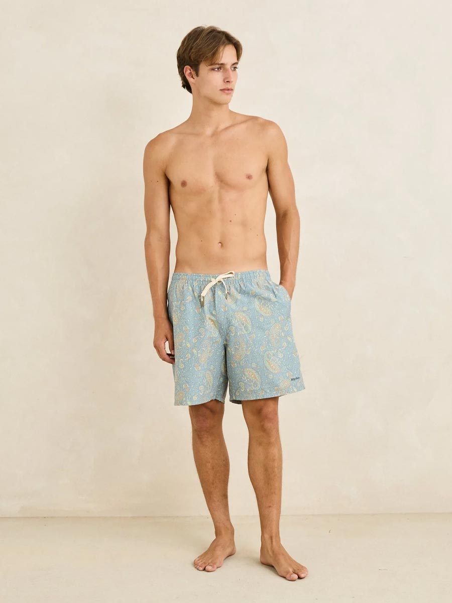 RHYTHM TALLY PAISLEY BEACH SHORT - PACIFIC SHORTS RHYTHM