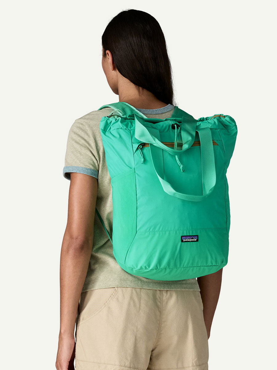 TERRAVIA TOTE PACK - AQUA STONE BAGS PATAGONIA