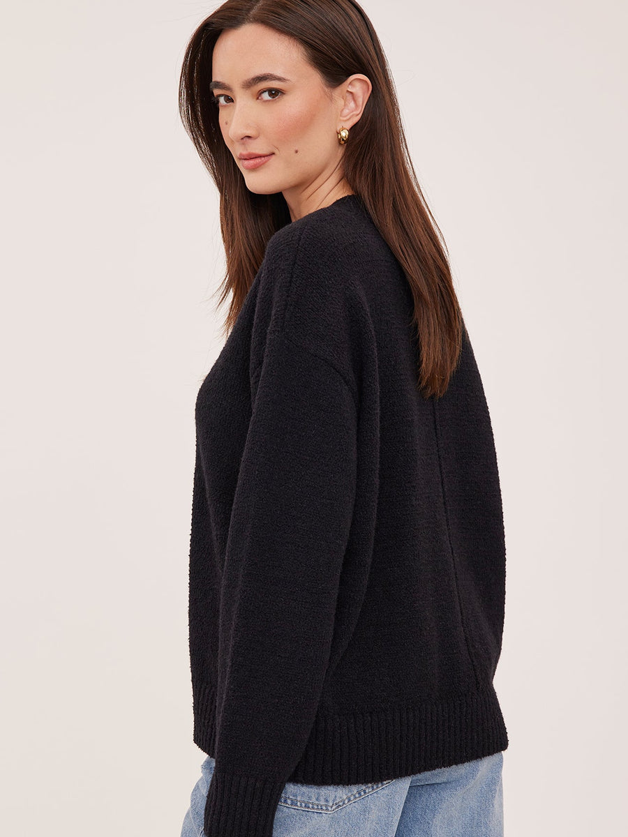 GENTLE FAWN TILDA SWEATER - BLACK SWEATERS GENTLE FAWN