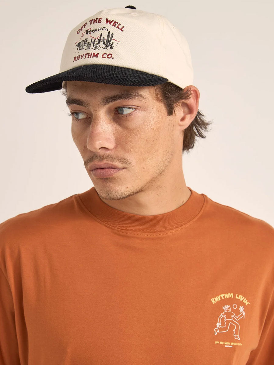 RHYTHM WORN PATH CAP - BONE HAT -