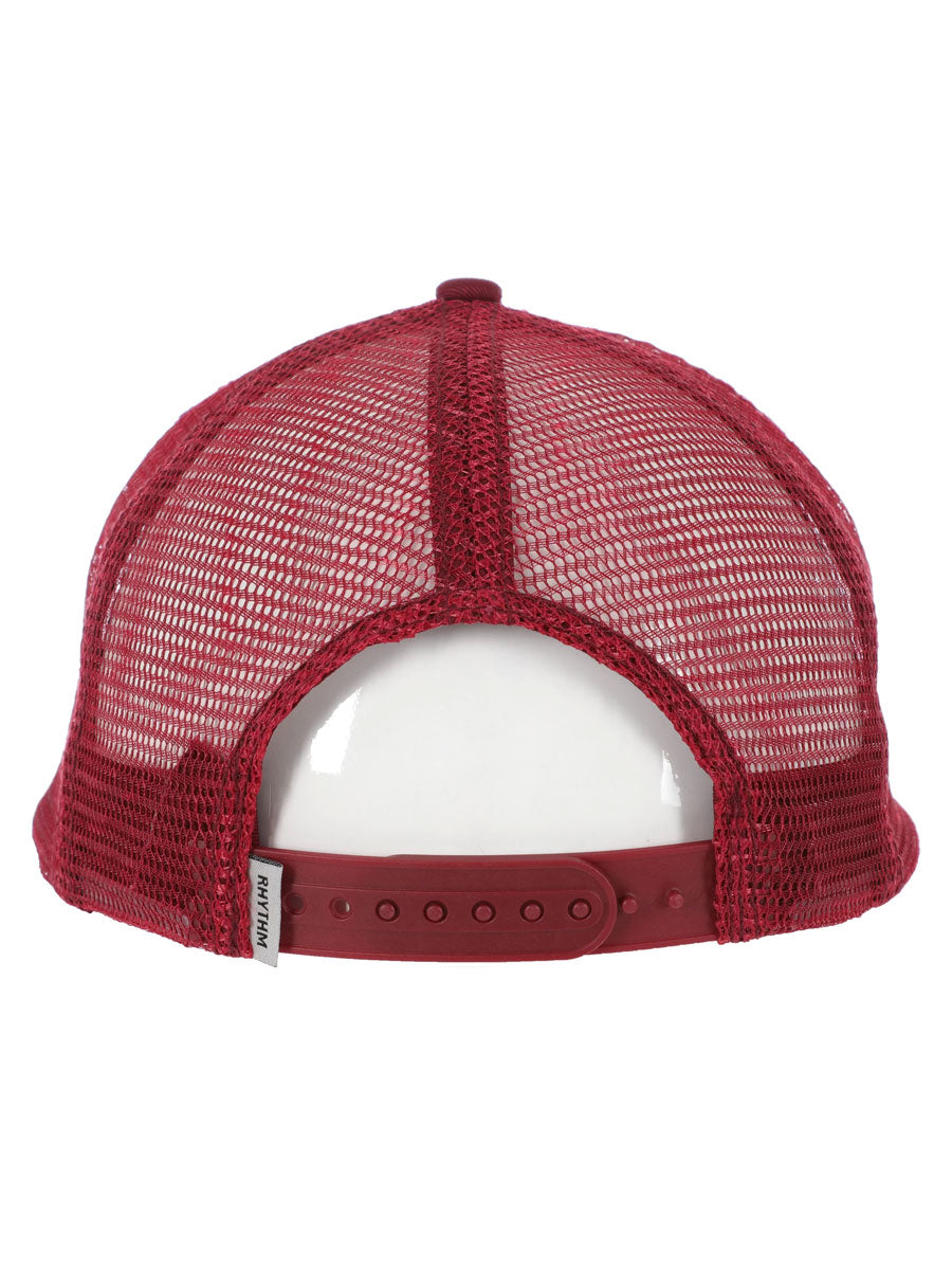 RHYTHM TREES TRUCKER CAP - MERLOT HAT -