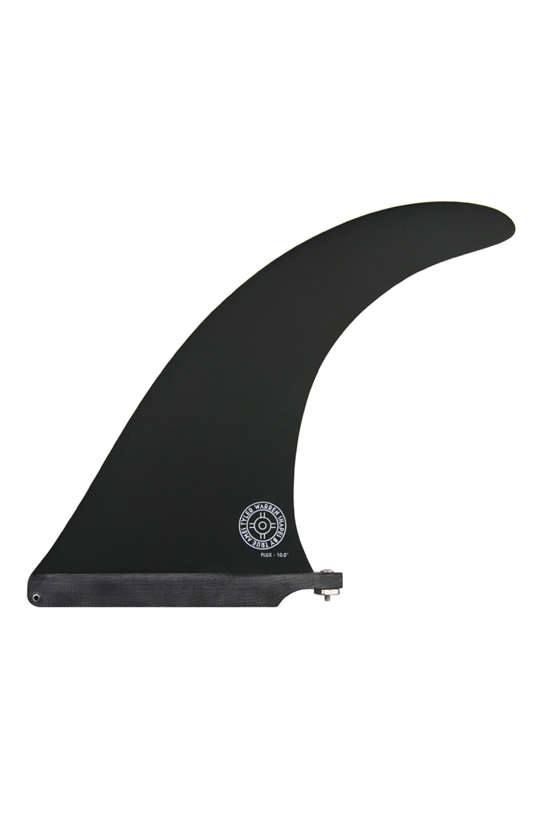 TRUE AMES TYLER WARREN FLUX 10.0" FIN - BLACK FIN TRUE AMES   