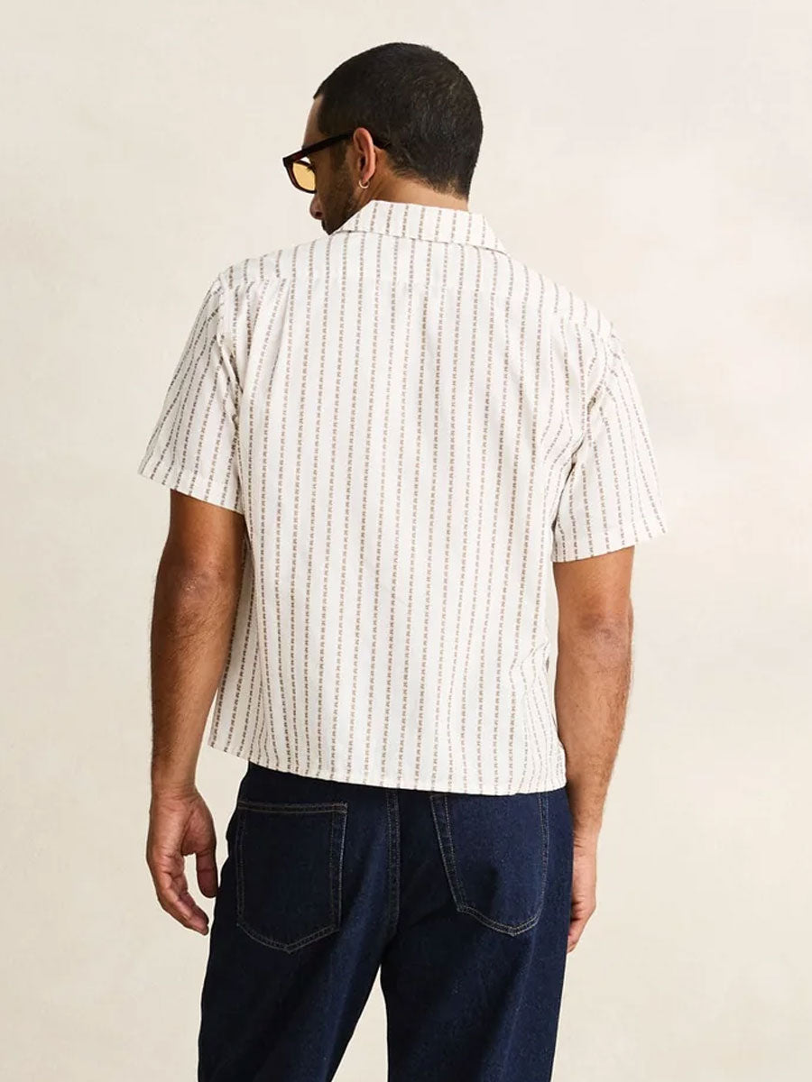 VACATION STRIPE CROP SHORT-SLEEVE SHIRT - MULTI SHIRTS RHYTHM