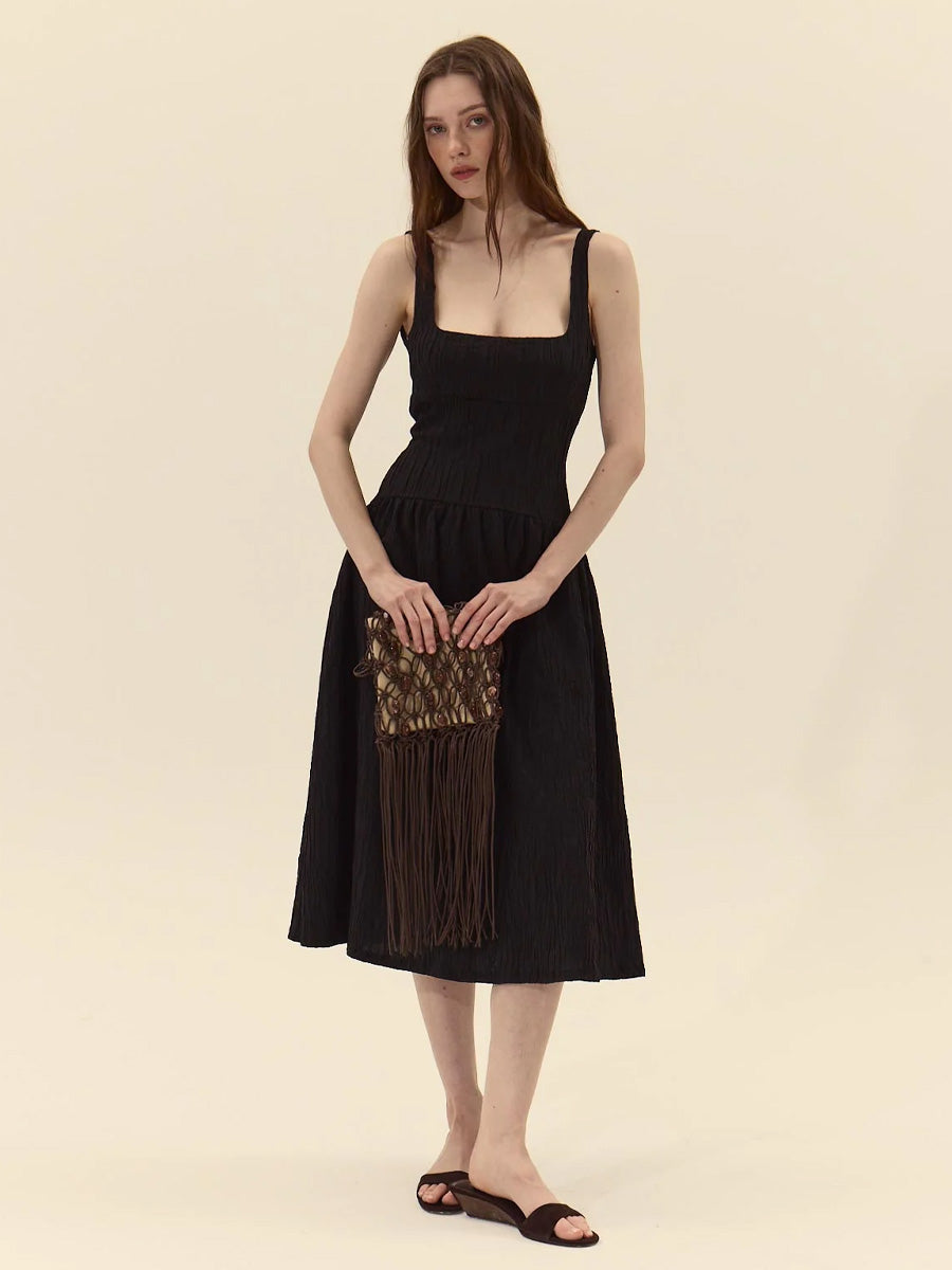 DELUC VEDRA DRESS - BLACK DRESSES DELUC