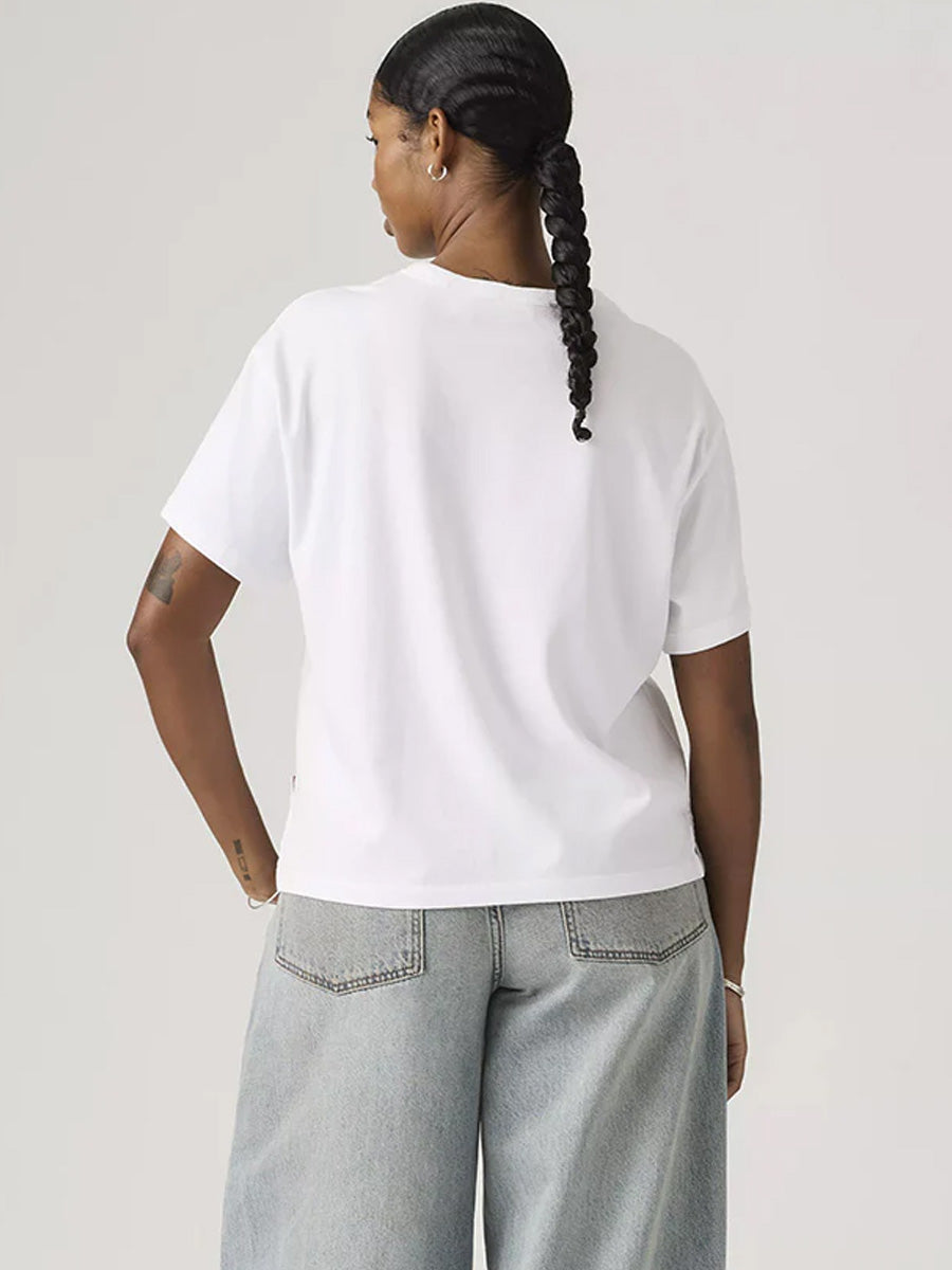 LEVI'S VINTAGE SHORT-SLEEVE HEAVYWEIGHT TEE - BRIGHT WHITE T-SHIRTS LEVI'S