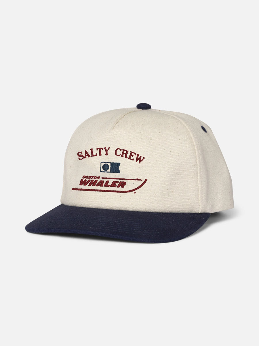 SALTY CREW WHALER SNAPBACK - OFF WHITE HATS SALTY CREW