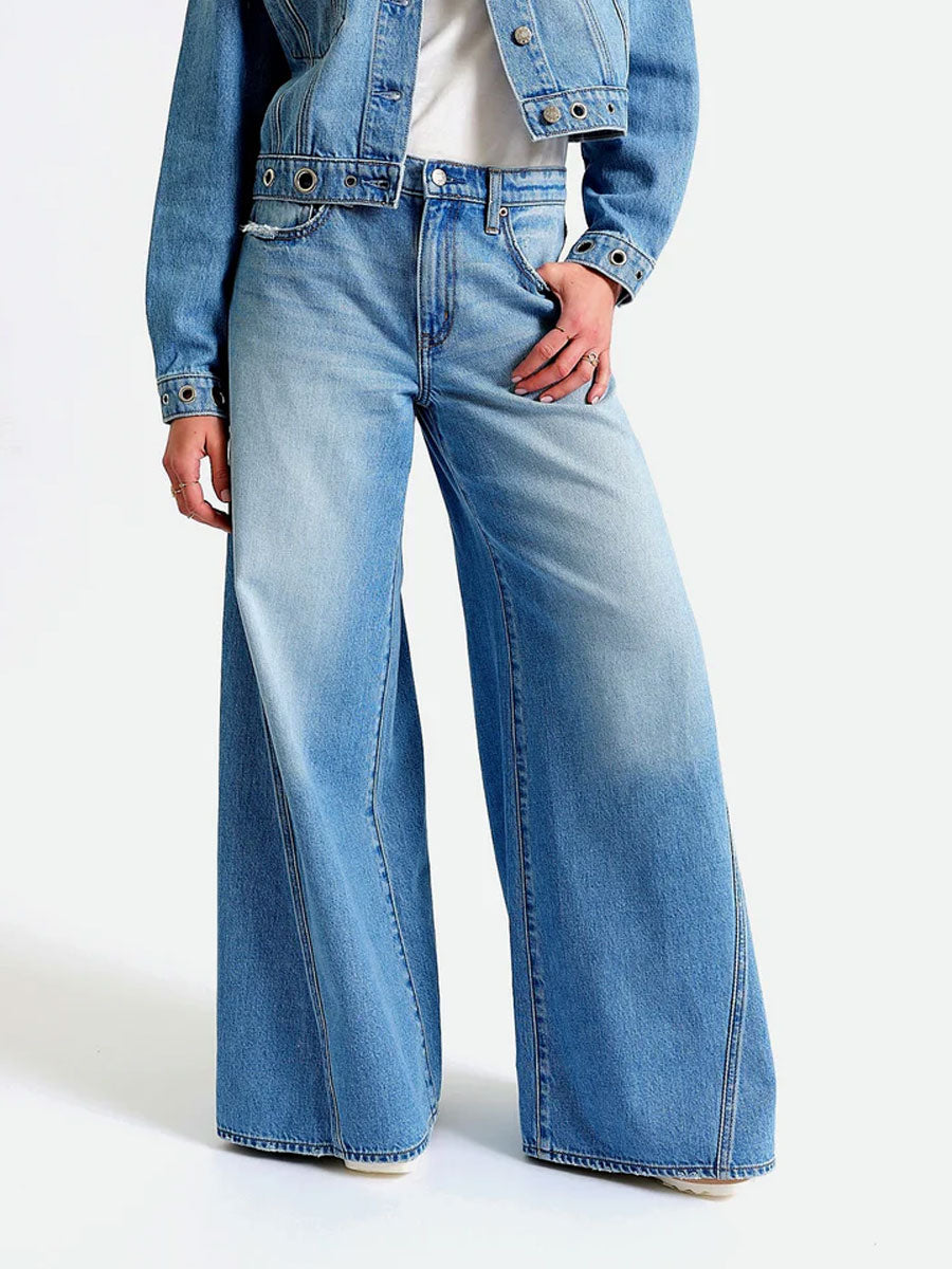 DAZE WILDER ULTRA WIDE LEG - PULSE JEANS DAZE DENIM