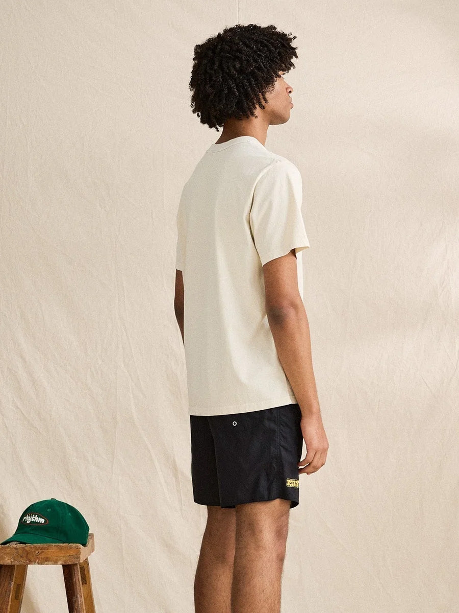 RHYTHM WOODS LIGHTWEIGHT JAM SHORT - BLACK SHORTS RHYTHM