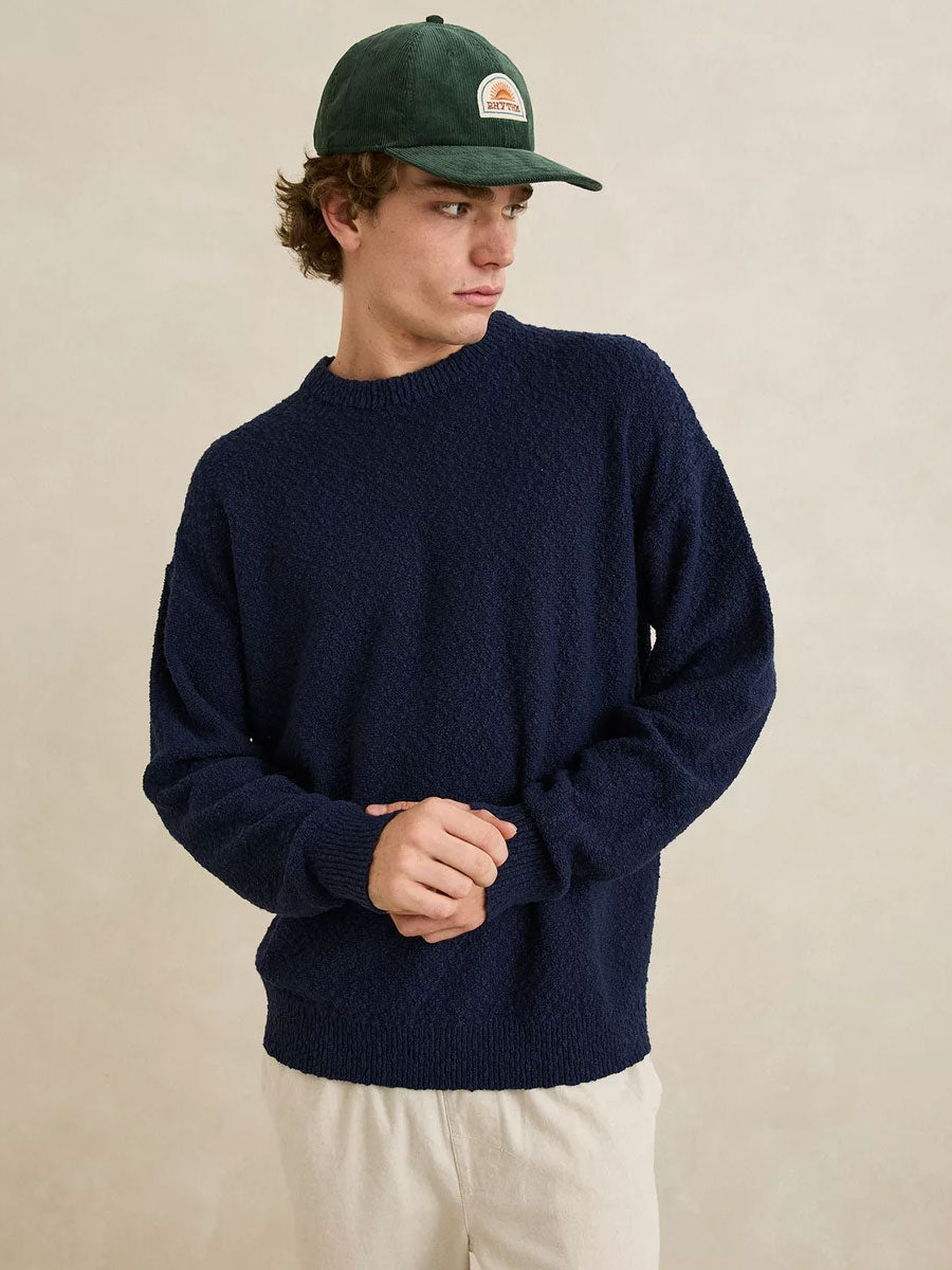 RHYTHM WORN PATH KNIT - NAVY